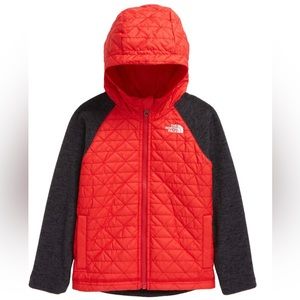 The North Face Kids Quilted Sweater Fleece Hoodie